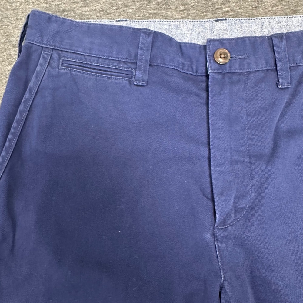 Polo Ralph Lauren Relaxed Fit Cotton Chino Relaxed Shorts Blue Casual‎ Size 30 - Picture 3 of 13